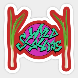 WYLD SCALLYNS Sticker